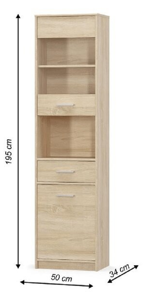 Vitrină Thornham 1D1W1S. 808514
