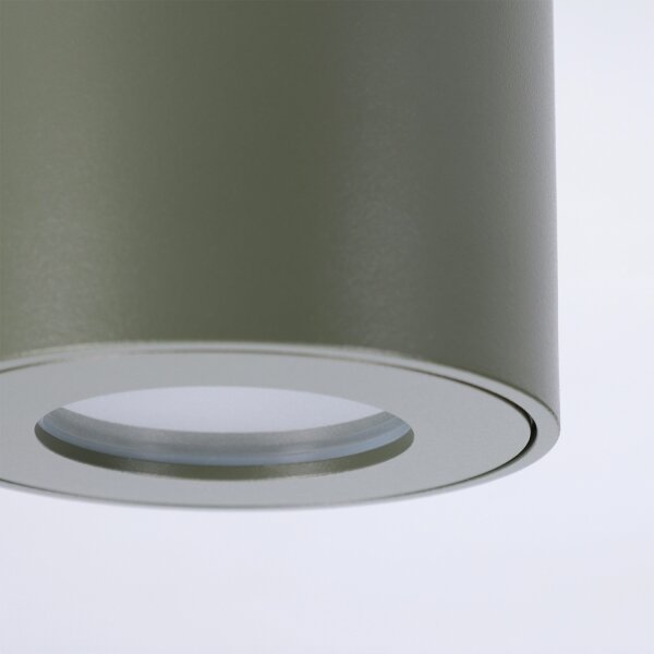 BRILAGI - Spot de baie MIA 1xGU10/30W/230V 60x82 mm 84x80 mm verde închis IP54