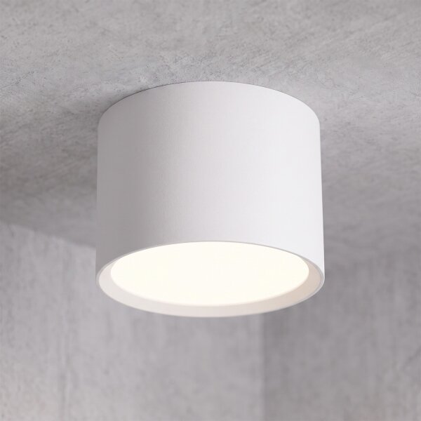 BRILAGI - Corp de iluminat spot pentru baie SMOOTH 1xGX53/15W/230V 60x82 mm alb IP54
