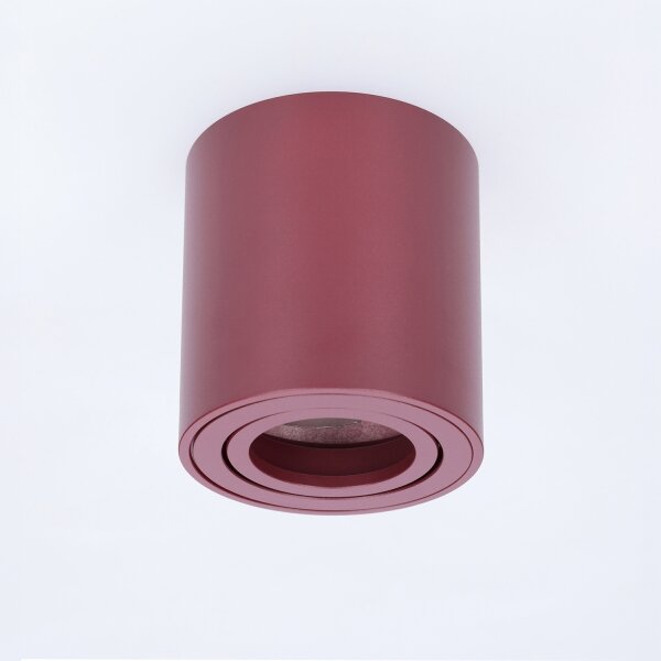 BRILAGI - Corp de iluminat tip spot MIA 1xGU10/30W/230V 84x80 mm bordo