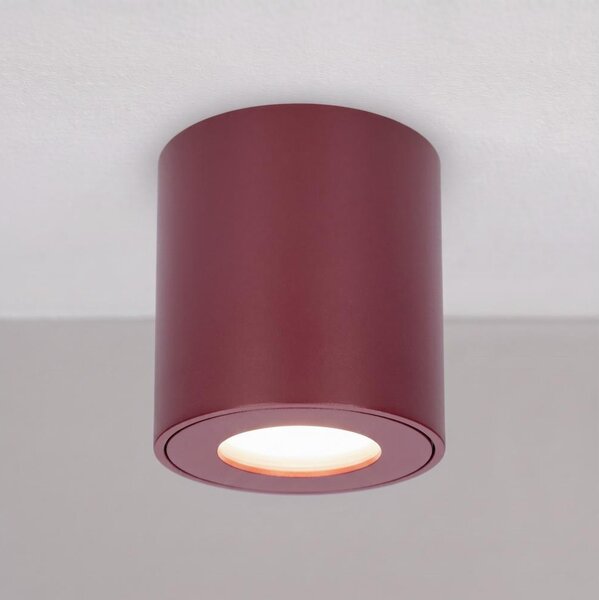 BRILAGI - Spot pentru baie MIA 1xGU10/30W/230V 84x80 mm bordo IP54