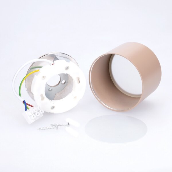 BRILAGI - Spot pentru baie SMOOTH 1xGX53/15W/230V 60x82 mm bej IP54