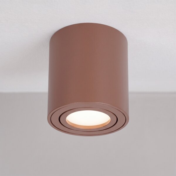 BRILAGI - Lampă spot MIA 1xGU10/30W/230V 84x80 mm maro