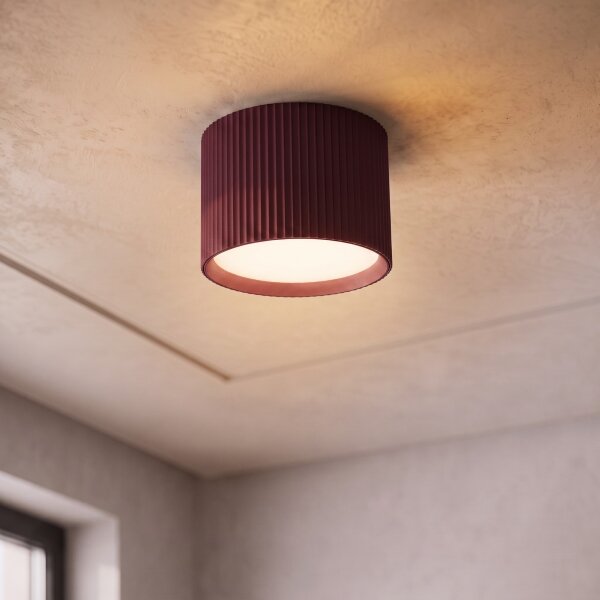 BRILAGI - Corp de iluminat tip spot STRIPY 1xGX53/15W/230V 60x82 mm bordo