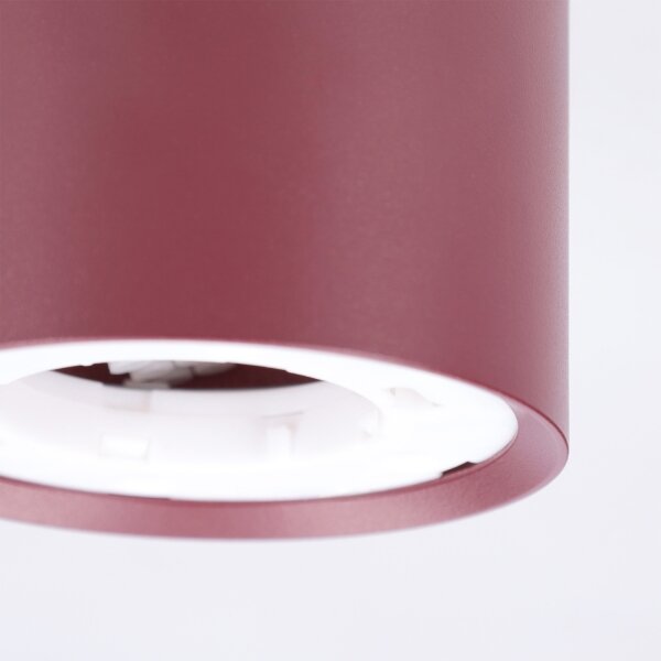 BRILAGI - Spot SMOOTH 1xGX53/15W/230V 60x82 mm vișiniu