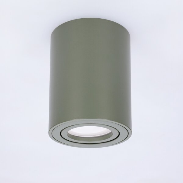 BRILAGI - Corp de iluminat tip spot MIA 1xGU10/30W/230V 100x80 mm verde închis