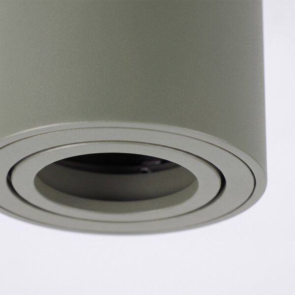 BRILAGI - Corp de iluminat tip spot MIA 1xGU10/30W/230V 100x80 mm verde închis