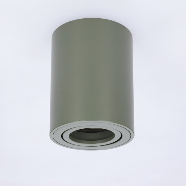 BRILAGI - Corp de iluminat tip spot MIA 1xGU10/30W/230V 100x80 mm verde închis