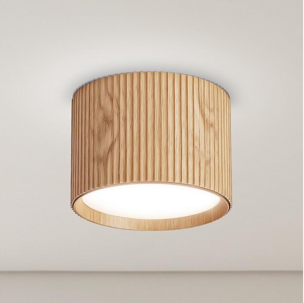 BRILAGI - Corp de iluminat tip spot STRIPY 1xGX53/15W/230V 60x82 mm finisaj stejar