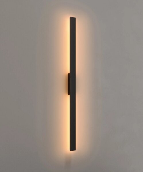 MAXLIGHT W0461 - Aplică LED de exterior pentru perete PREDAZZO LED/20W/230V IP65 neagră