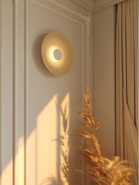 MAXLIGHT W0457 - Aplică de perete MISAKI LED/6W/230V CRI 95 bej