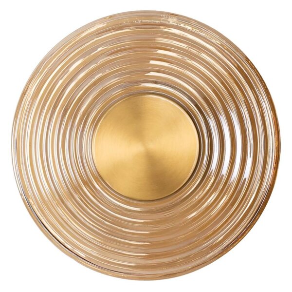 MAXLIGHT W0475 - Aplică de perete LED LEONARDO LED/8W/230V auriu/bej fumuriu