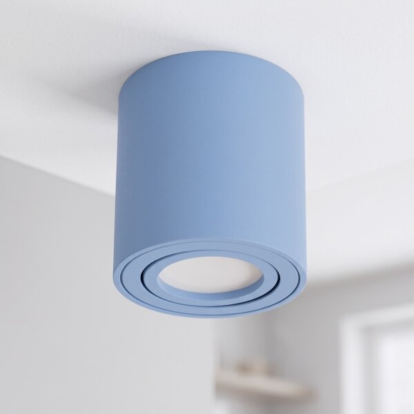 BRILAGI - Lampă spot MIA 1xGU10/30W/230V 84x80 mm albastru