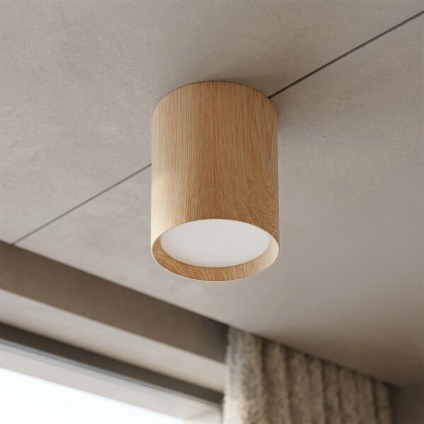 BRILAGI - Spot SMOOTH LONG 1xGX53/15W/230V 60x82 mm 100x82 mm decor stejar