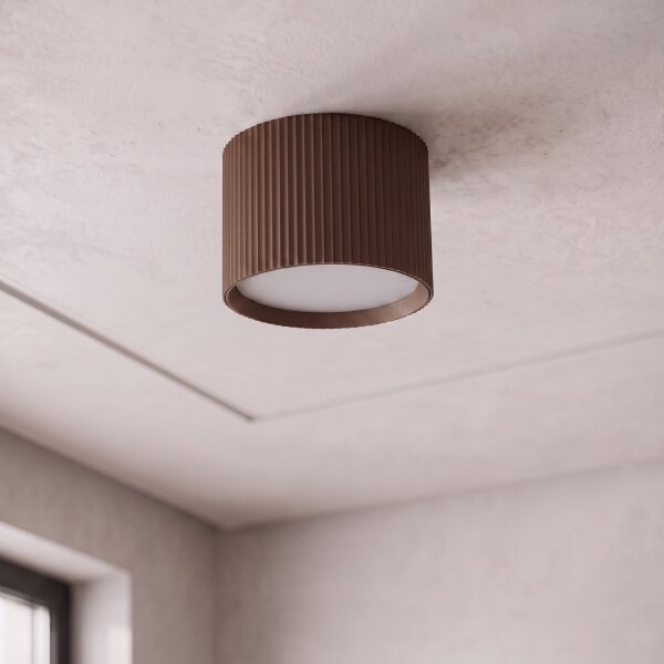 BRILAGI - Lampă spot STRIPY 1xGX53/15W/230V 60x82 mm maro