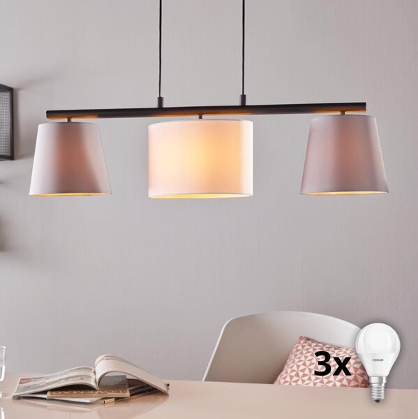 Eglo 98587 - LED lustru suspendat pe cablu ALMEIDA 3xE14/25W/230V