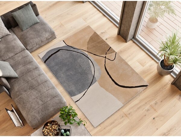 Covor bej 200x290 cm Abstracta – Bonami Selection