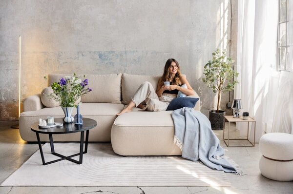 Covor gri/crem 80x150 cm Zen – Bonami Selection