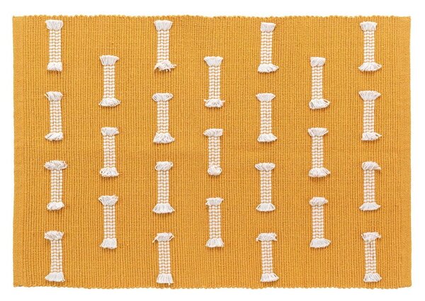 Covor galben ocru lavabil 50x80 cm Juline – douceur d'intérieur