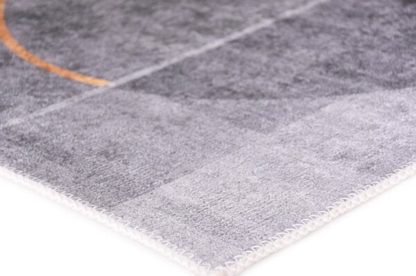 Covor gri lavabil 80x150 cm – Vitaus