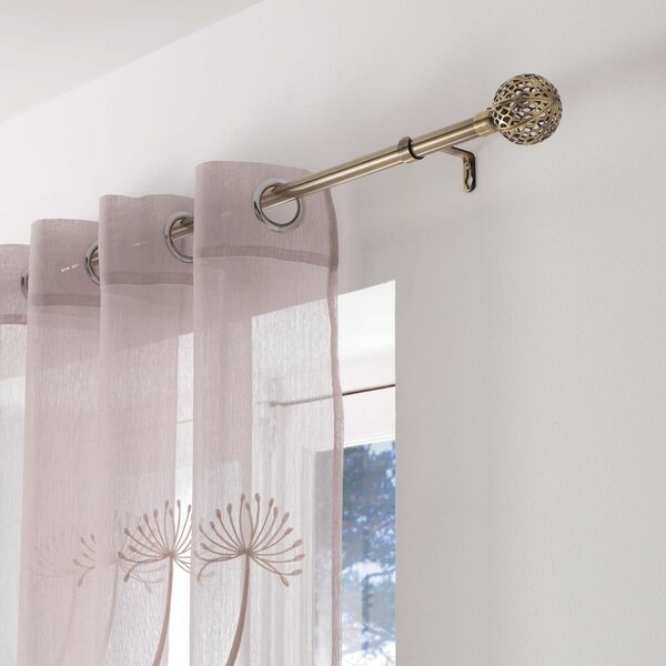 Galerie de perdea 120 - 210 cm extensibilă din metal Globa – douceur d'intérieur