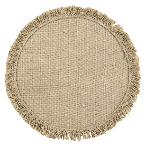 Suport pentru farfurii din iută ø 38 cm Frangyss – douceur d'intérieur