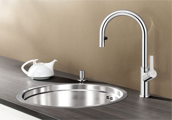 Blanco Carena-S Vario baterie bucătărie pe picior crom 521356
