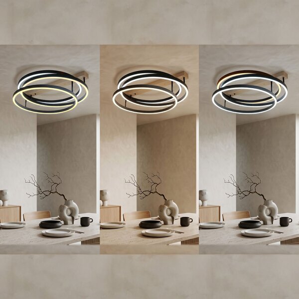 Lampă de tavan LED SWE058-C BLACK