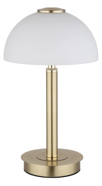 Globo 21953M - Lampă de masă LED tactilă, cu reglare a intensității ULDIN LED/7W/230V 3000K alamă
