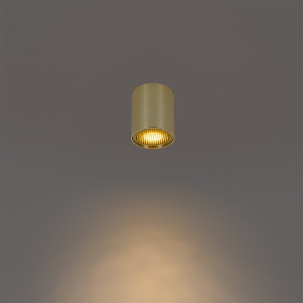 Spotlight de design auriu - Tubo Honey