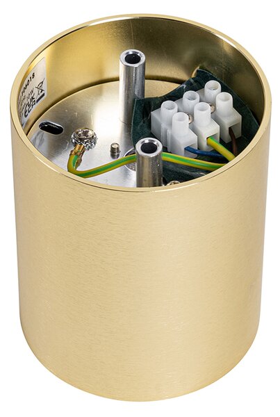 Spotlight de design auriu - Tubo Honey