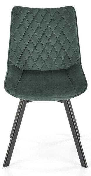 Scaun Houston 1442, Negru, Verde, 80x46x63cm, 7.4 kg