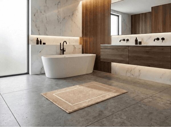 Covoras baie pentru hoteluri 750g/m2 crem