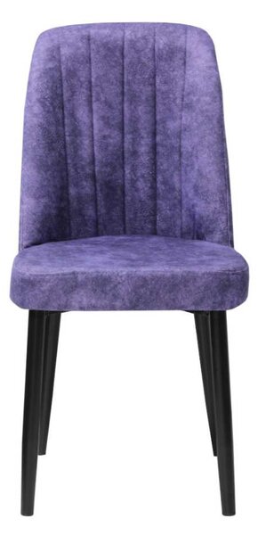 Scaun de Bucatarie Artemis Mov Picior Negru