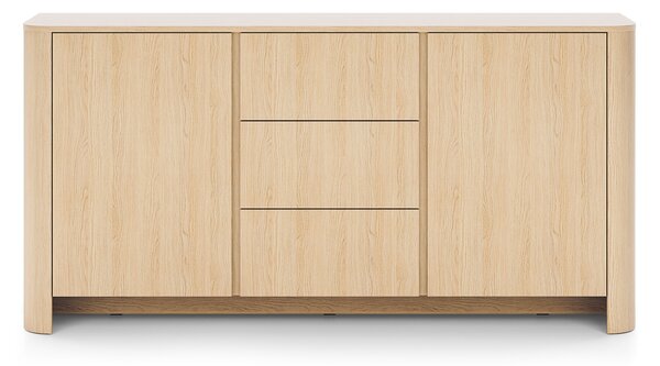 Comodă Sorrenti 168 cm cu sertare - stejar Vicenza