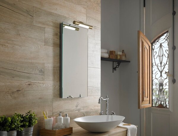 Sapho Sapho, lampă LED ANDREA, 5W, 284x32x134mm, bronz, E26717CI