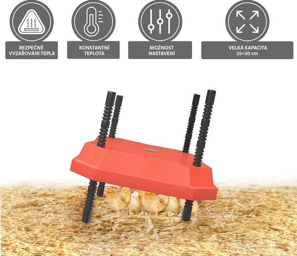 Placă de încălzire – cloșcă artificială Avenberg FUDAJO 25 x 30 cm