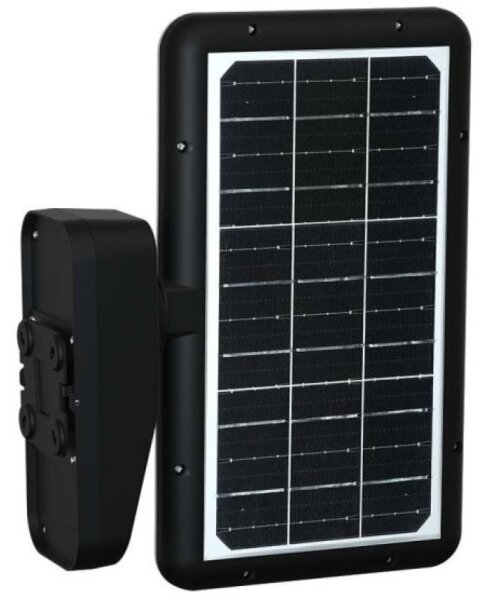 LED lampă solară de perete cu senzor, 15W, 3,2V, 4000K/6000K, IP65, negru