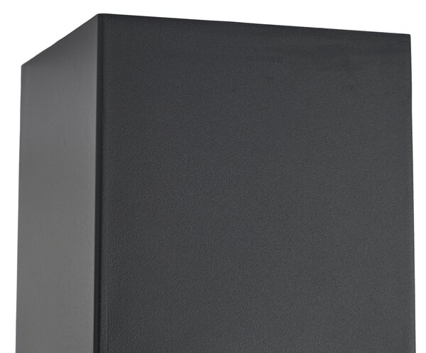 Spot modern negru montat la suprafață, cu LED inclus, cu dimmer - Dionysos