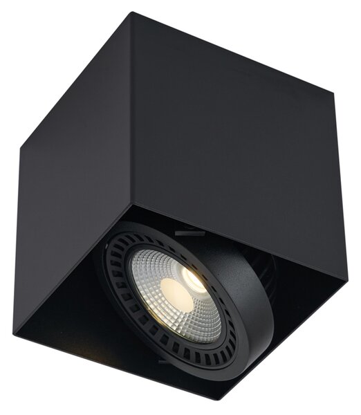 Spot modern negru montat la suprafață, cu LED inclus, cu dimmer - Dionysos