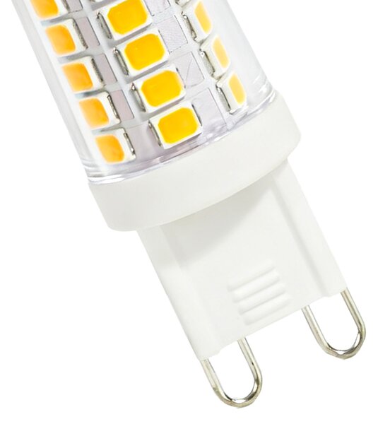 Set de 5 becuri LED G9 transparente 3,5W 480 lm 2700K