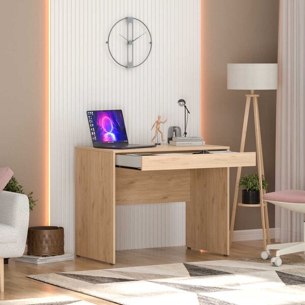 Birou Adore Study, cu sertar, 90x75x55 cm