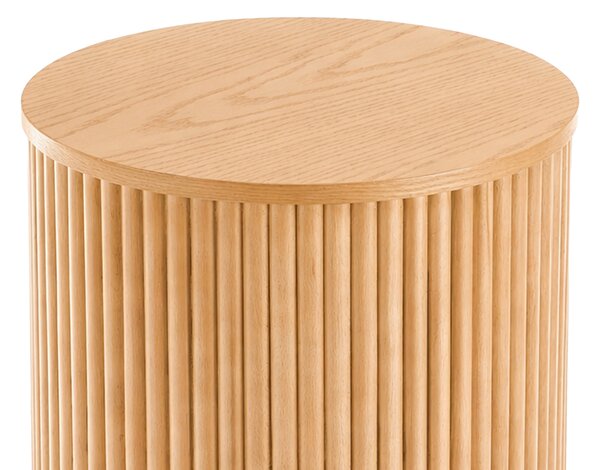 Măsuță de cafea rotundă Tamis 40 cm - natural