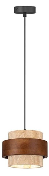 Lustră suspendată pe cablu SUSAN 1xGX53/15W/230V maro/bej