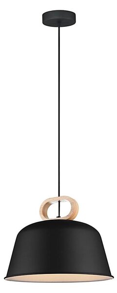 Lustru suspendat pe cablu CLIP 1xE27/40W/230V negru/maro