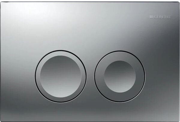 Geberit Delta25 buton de spălare pentru WC crom mat 115.125.46.5
