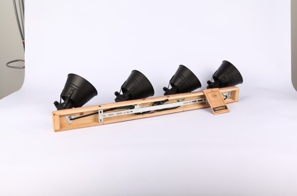 Spot GÜNTHER 4xE27/60W/230V Globo 15466S-4