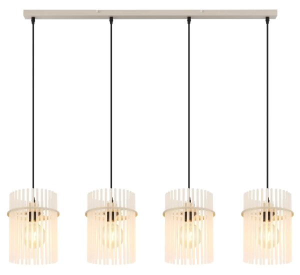 Globo 15698-4HB - Lustră suspendată pe cablu GORLEY, 4xE27/60W/230V