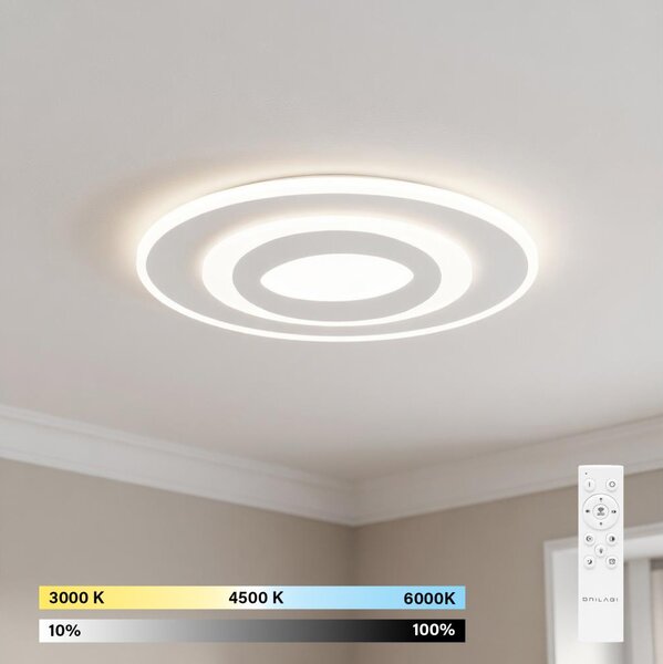 BRILAGI - Plafonieră LED dimabilă MODERN LED/45W/230V 3000-6000K + telecomandă