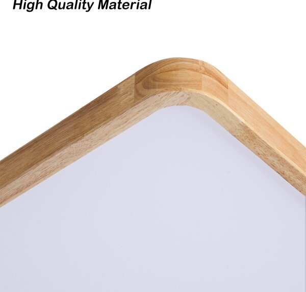 Brilagi - Corp de iluminat LED dimabil WOODLINE SQUARE LED/100W/230V stejar 80x80 cm + telecomandă